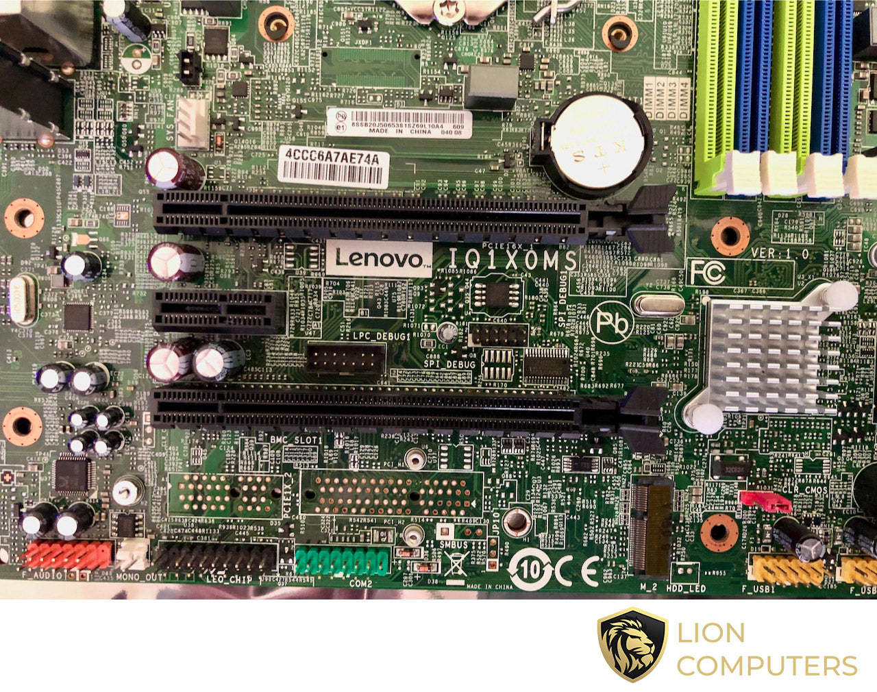 Lenovo M800 SFF LGA 1151 Motherboard Including I/O Shield (FRU 03T7427 WIN DPK) NO CPU - Lion Computers