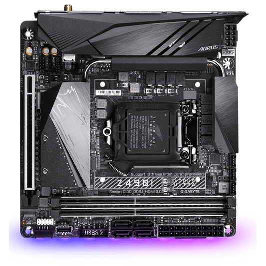 Gigabyte Z490I Aorus Ultra Mini-ITX Motherboard (Refurbished) - Lion Computers