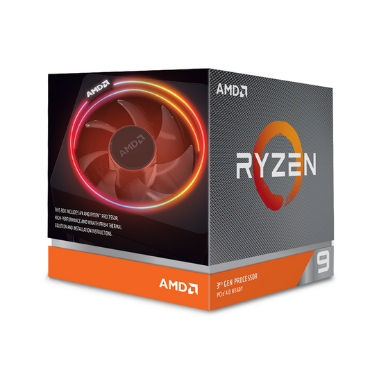 AMD Ryzen 9 3900X 12 Core 3.8 Ghz AM4 CPU with Wraith Prism RGB Cooler - Lion Computers