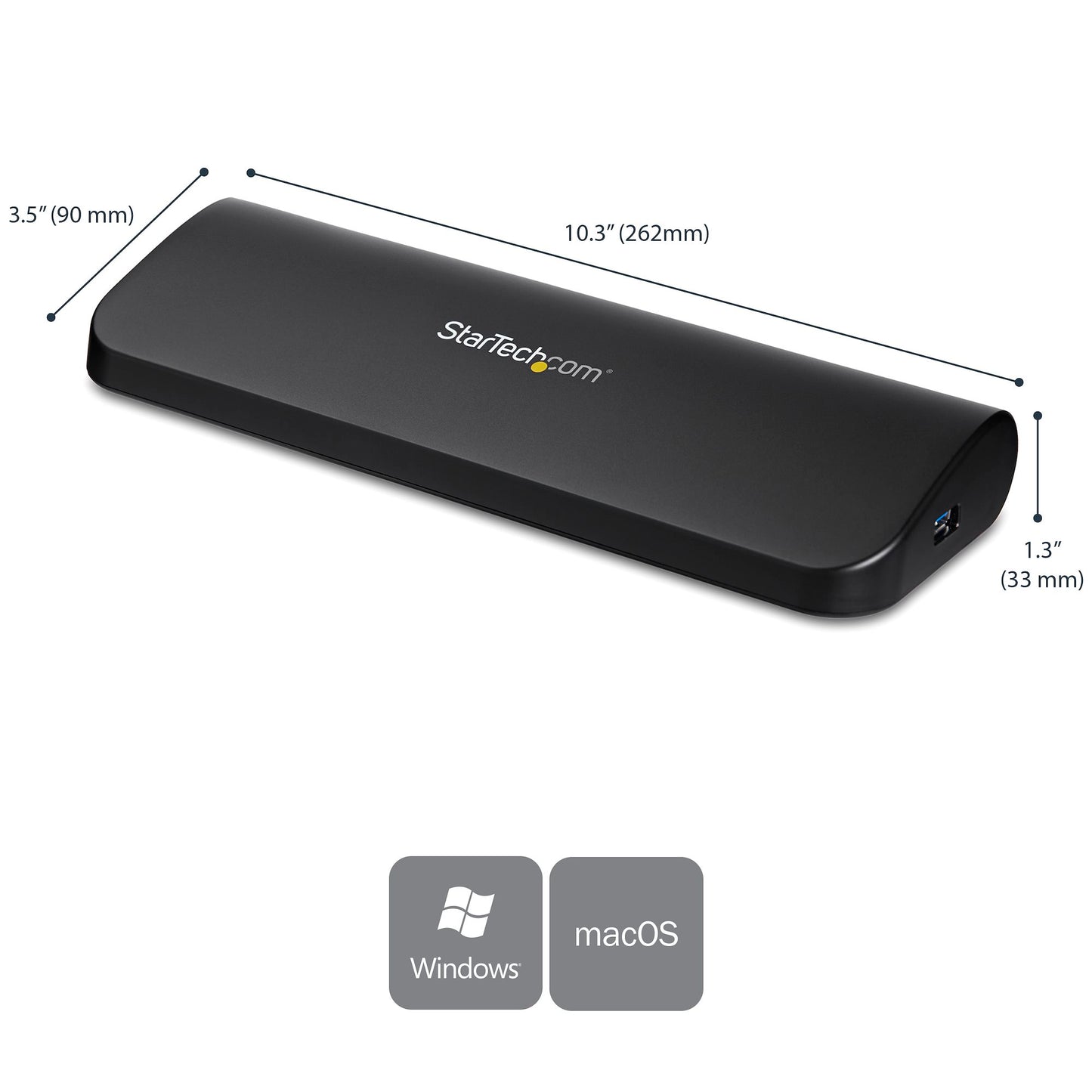 Startech Dual-Monitor USB 3.0 Docking Station with HDMI & DVI/VGA - Lion Computers