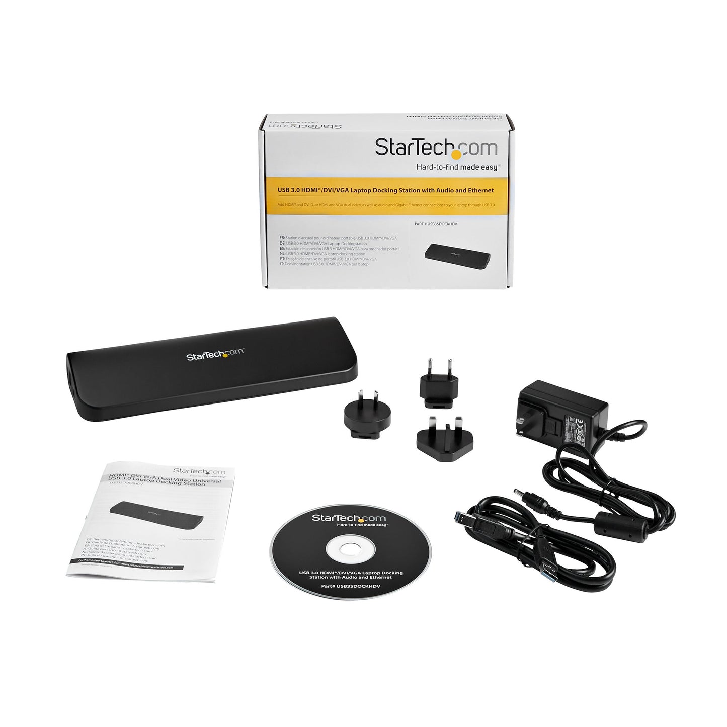 Startech Dual-Monitor USB 3.0 Docking Station with HDMI & DVI/VGA - Lion Computers